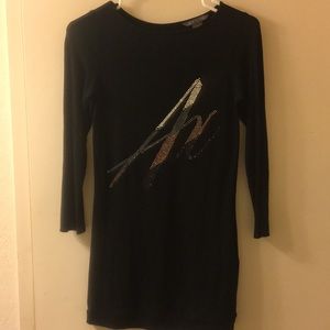 Armani Exchange 3/4 length sleeve shirt/tunic